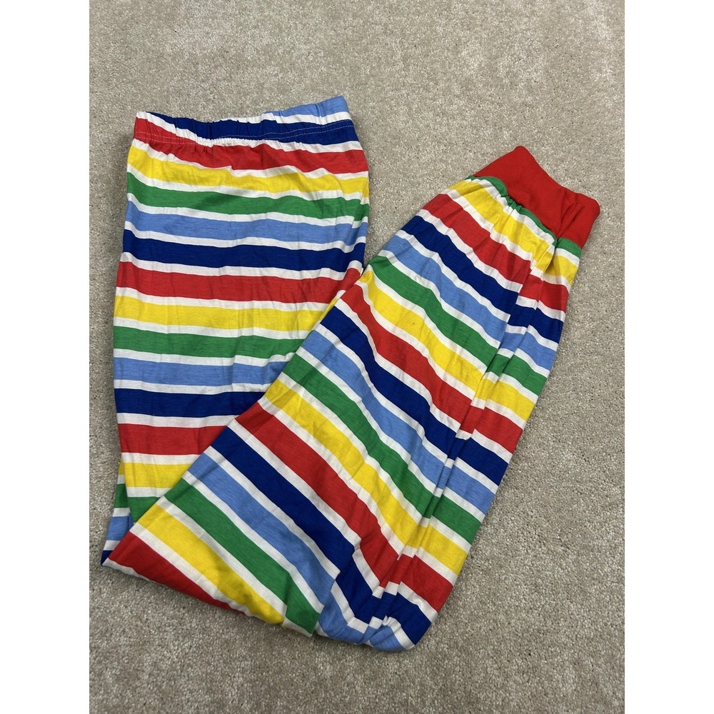 PJ Place Pajama Pants Womens XL Multicolor Rainbow Stripe Lounge Sleepwear